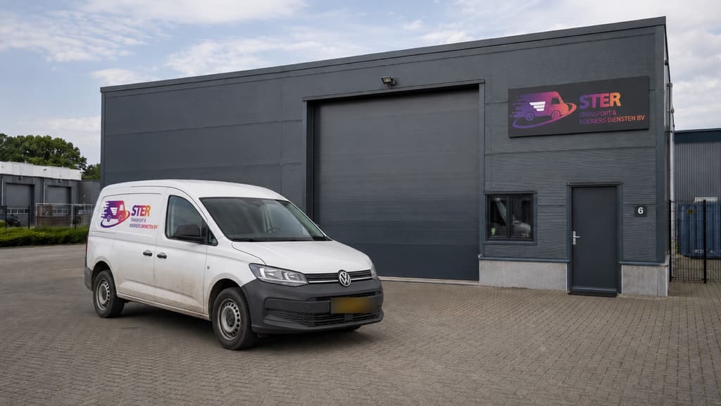 Wagenpark van Ster Transport en Koeriersdiensten